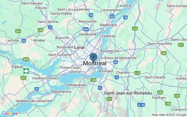 Kaart met locatie Musée des Beaux Arts